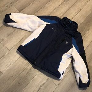 Blue and White Puffer Jackets for Everyday Warmth Boy xl xlarge coat